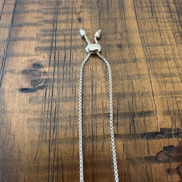 Kendra Scott Kacey Long Pendant Necklace in Gold with Pink stone - Picture 5 of 9